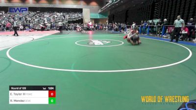 125 lbs Round Of 128 - Earle Taylor III, FordDynasty Wrestling Club vs Rotceh Mendez, Central Valley (Ceres)