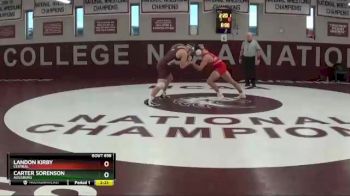 174 lbs Semifinal - Carter Sorenson, Augsburg vs Landon Kirby, Central