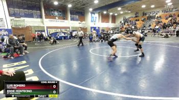 120 lbs Cons. Round 4 - Luis Romero, Villa Park vs Eddie Montecino, St John Bosco