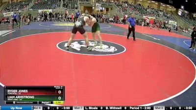 287 lbs Round 2 (4 Team) - Ryder Jones, Tualatin vs Liam Armstrong, West Linn