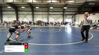 141 lbs Consi Of 16 #1 - Chase Turpin, Massachusetts vs Cord Vallis, Trinity