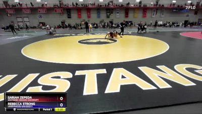 145 A Cons. Round 4 - Rebecca Strong, Lindenwood University vs Sariah Zepeda, Southern Oregon University