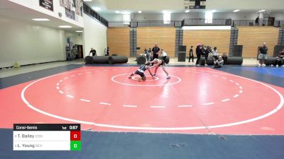 100 lbs Consolation - Trace Bailey, Icon Wrestling Club vs Lukas Young, Refinery Wrestling Academy