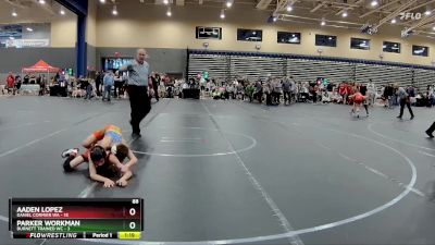 88 lbs Round 1 (8 Team) - Aaden Lopez, Daniel Cormier WA vs Parker Workman, Burnett Trained WC