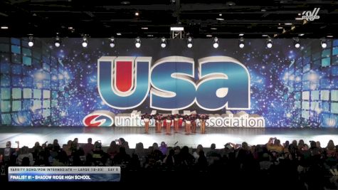 Finalist #1 - Shadow Ridge High School [2026 Varsity Song/Pom Intermediate -- Large (12-23) Day 5] 2026 USA Spirit Nationals & Collegiate Championships
