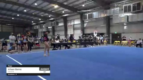 Allison Banno - Floor, National - 2021 Region 1 Women's Championships