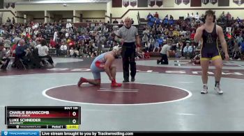 182 lbs Round 1 - Luke Schneider, Alburnett vs Charlie Branscomb, Dubuque Senior