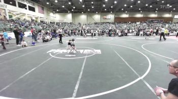 50 lbs Consi Of 8 #1 - Emmett Carling, Sierra Sabers vs Lorenzo Inman, Nevada Elite WC