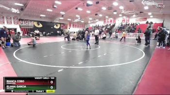 120 lbs Quarterfinal - Bianca Cobo, Sunnyside vs Eliana Garcia, Walnut