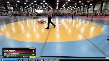 52 lbs Rd# 6- 9:00am Saturday Final Pool - Jude Varela, Team New Mexico vs Logan Robinson, Kentucky Jokers