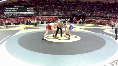 D2-215 lbs Quarterfinal - Michael Boyle, Watterson vs Chase White, Madison