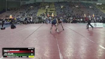 133 lbs Semis & 3rd Wb (16 Team) - Jak Keller, Grand Valley State vs Reece Barnhardt, UMary