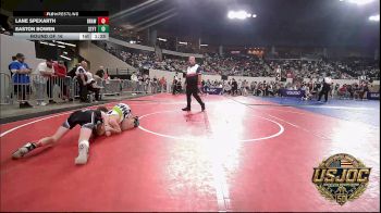 83 lbs Round Of 16 - Lane Spexarth, Brawlers vs Easton Bowen, Standfast