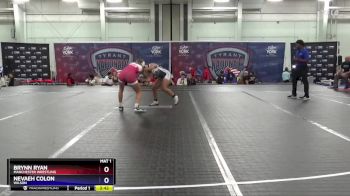 120 lbs Round 3 - Nevaeh Colon, Wilson vs Brynn Ryan, Manchester Wrestling