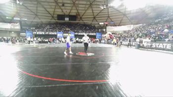 Boys 4A 138 lbs Champ. Round 1 - Brennen Williams, South Kitsap vs Alexandr Babayan, Issaquah