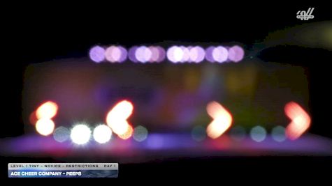 ACE Cheer Company - Peeps [2025 L1 Tiny - Novice - Restrictions Day 1] 2025 UCA Sevierville Showdown