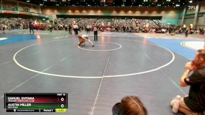 80-85 lbs Round 1 - Samuel Svitana, Truckee Wrestling Club vs Austin Miller, USA GOLD