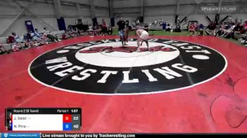 195 lbs Round 2 (8 Team) - John Geist, Tennessee vs Nazareth Pina, New Jersey