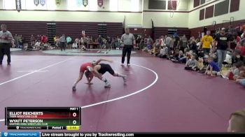 SPW-13 lbs Semifinal - Wyatt Peterson, Eastern Iowa Wrestling Club vs Elliot Reicherts, Tiger Wrestling Club