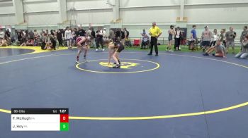 96-C lbs 3rd Place - Fynn McHugh, PA vs Jackson Hoy, PA