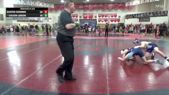 130 lbs Quarterfinal - Colton Libson, Jack Pine Savage vs Easton Sommer, St. Croix Falls