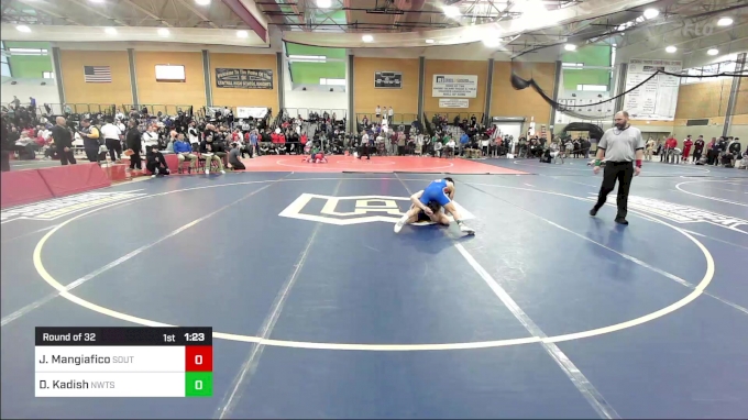 126 lbs Round Of 32 - Jared Mangiafico, Southington vs Dylan Kadish ...