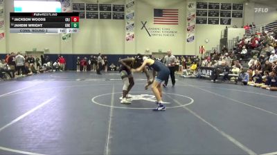 215 lbs Cons. Round 2 - Jackson Woods, Cedar Rapids Jefferson vs Jaheim Wright, Cedar Rapids Kennedy