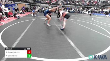 180 lbs Rr Rnd 2 - Riley Samarripa, Harrah Little League Wrestling vs Aislin Barnett, Standfast