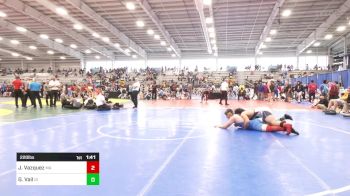 220 lbs Quarterfinal - Jerameel Vazquez, MA vs Garrett Vail, ID