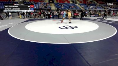 190 lbs Cons. Rd Of 16 - Kaylynn Bryant, MD vs Shauna Anderson, ID