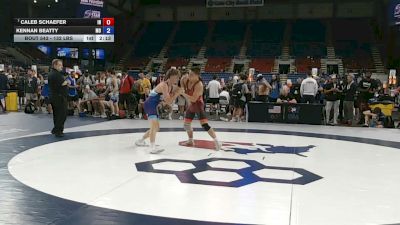 132 lbs Champ. Rd Of 64 - Caleb Schaefer, Indiana vs Kennan Beatty, Missouri