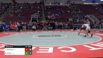 113 lbs Consolation - Connor Nicholas, Saucon Valley Hs vs Brett Ungar, Notre Dame Hs - Green Pond