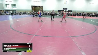 150 lbs Cons. Round 1 - Aaron Dillingham, Carl Junction vs Wyatt Hendrix, Hillsboro