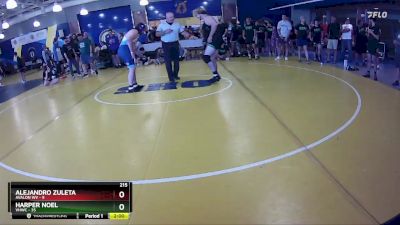 215 lbs Round 4 (8 Team) - Harper Noel, VHWC vs Alejandro Zuleta, Avalon WV