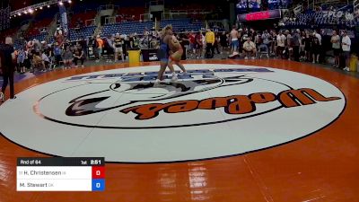 215 lbs Rnd Of 64 - Henry Christensen, IA vs Markus Stewart, OK