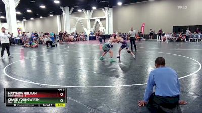 126 lbs Round 5 (6 Team) - Chase Youngwirth, Team STL Blue vs Matthew Gelman, Ohio Titan Red