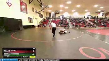 145 lbs Quarterfinal - Dillon DeTro, Okanogan vs Keenan Denison, Tonasket