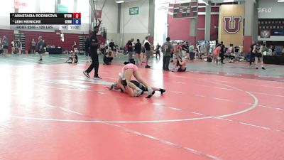 128 lbs Consi Of 4 - Anastasia Rodnikova, Wyoming Seminary vs Leni Heinicke, Germany