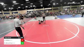 50 lbs Consolation - Jase Dalton, CalGrapplers vs Nehemiah De La Cruz, Rough House