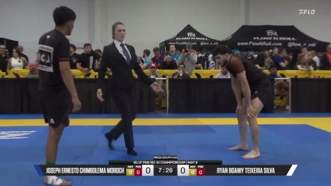 Ryan Boaniy Teixeira Silva vs Joseph Ernesto Chimbolema Moroch 2026 Pan IBJJF Jiu-Jitsu No-Gi Championship