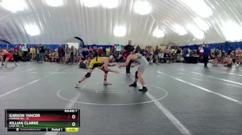 132 lbs Round 7 (8 Team) - Killian Clarke, Lake WC vs Karson Yancer, Phoenix WC