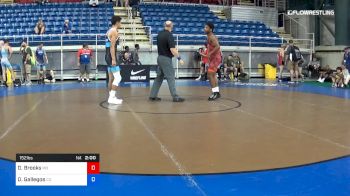 152 lbs Rnd Of 64 - David Brooks, Missouri vs DeShon Gallegos, Colorado