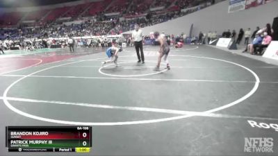 6A-106 lbs Cons. Round 4 - Brandon Kojiro, Sunset vs Patrick Murphy III, Grants Pass