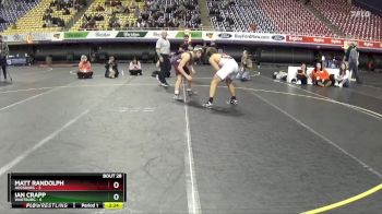 149 lbs Placement Matches (16 Team) - Ian Crapp, Wartburg vs Matt Randolph, Augsburg