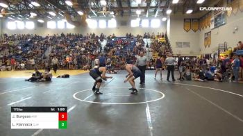 170 lbs Round Of 32 - Joe Burgess, Winter Springs vs Luca Fiannaca, Clay High School