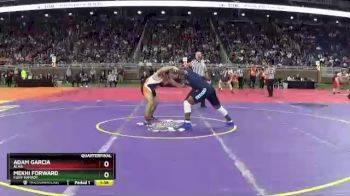 D3-215 lbs Quarterfinal - Adam Garcia, Alma vs Mekhi Forward, Flint Hamady