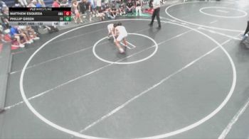132 lbs Cons. Round 7 - Phillip Green, Clovis High vs Matthew Esqueda, Arete Wrestling Academy