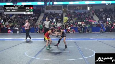 70 lbs Cons. Round 2 - Katie Portlock, Trailhands vs Paisley Newell, Clearwater