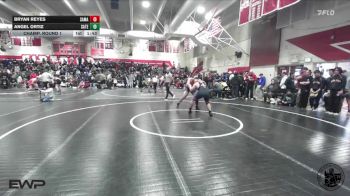 215 lbs Champ. Round 1 - Angel Ortiz, Santa Teresa vs Bryan Reyes, San Mateo