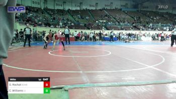 88 lbs Consi Of 16 #2 - Daniel Rochat, Bridge Creek Wrestling vs Corde Williams, Lincoln Christian